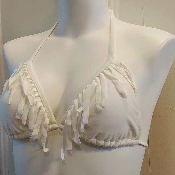 3 String Bikini Halter Style Tops Black Pink and white - Picture 4 of 8